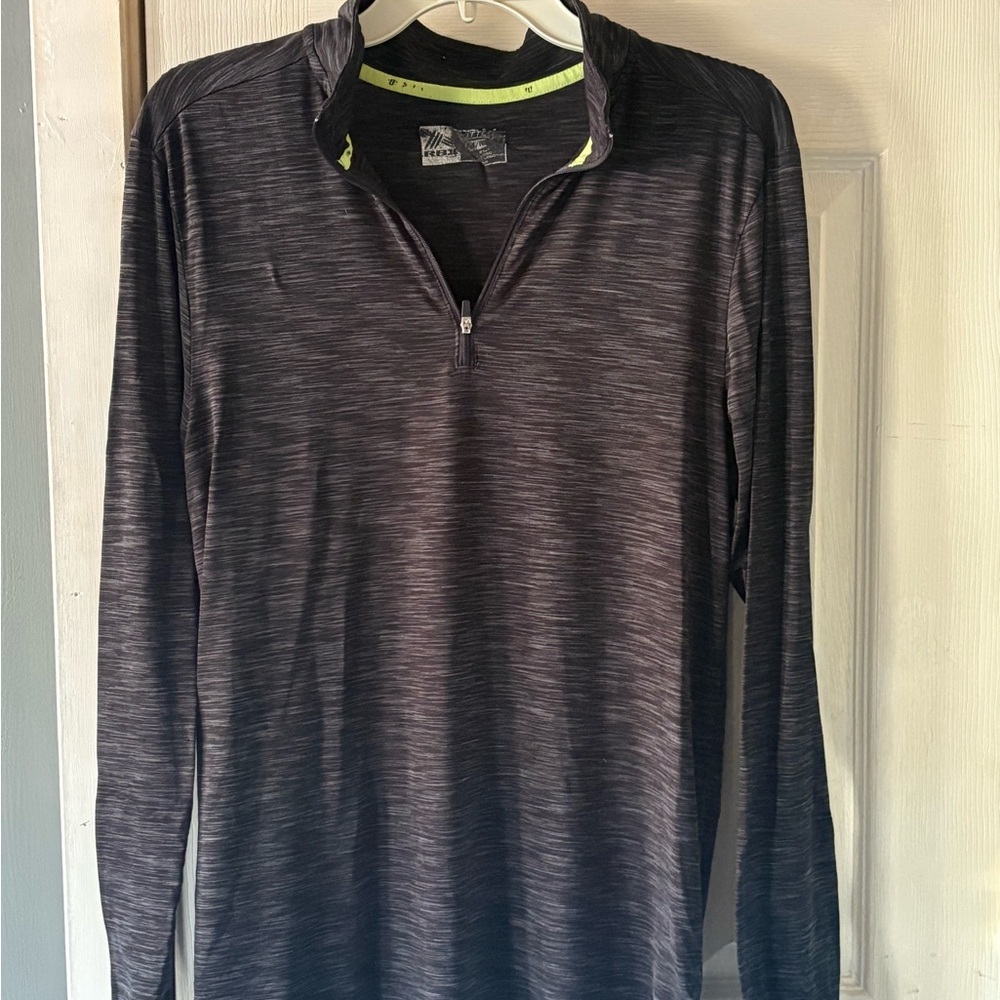RBX Charcoal Long Sleeve Quarter-Zip Shirt